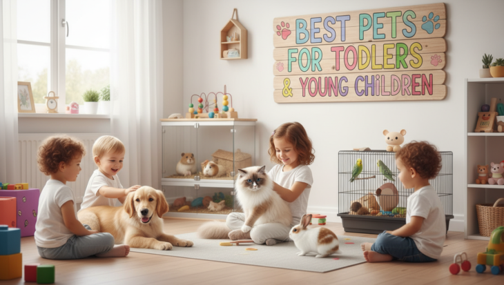 Best Pets for Toddlers and Young Children