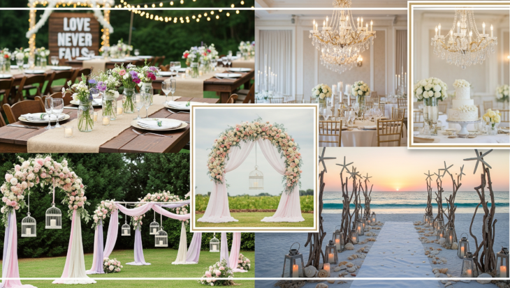 12 Beautiful Wedding Decoration Ideas for Every Theme