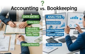 Difference Between Accounting and Bookkeeping