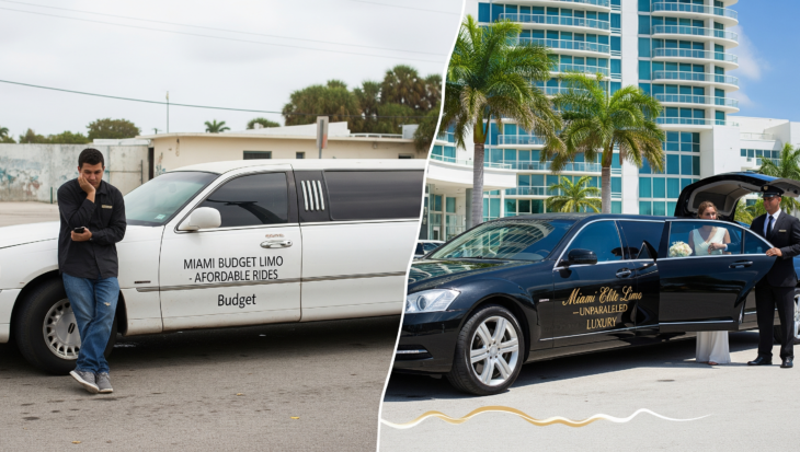 Cheap vs Luxury Limo Services in Miami