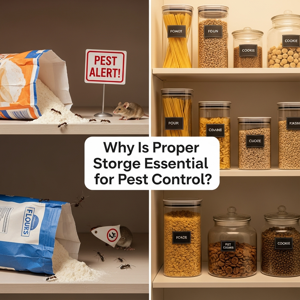 Proper Food Storage Essential for Pest Control
