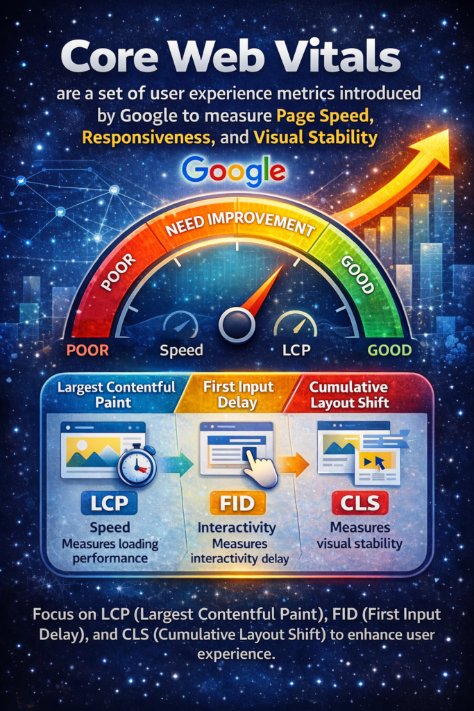 11 Advanced SEO Approaches for 2026 | Boost Rankings & Traffic 3 Core Web Vitals and User Experience