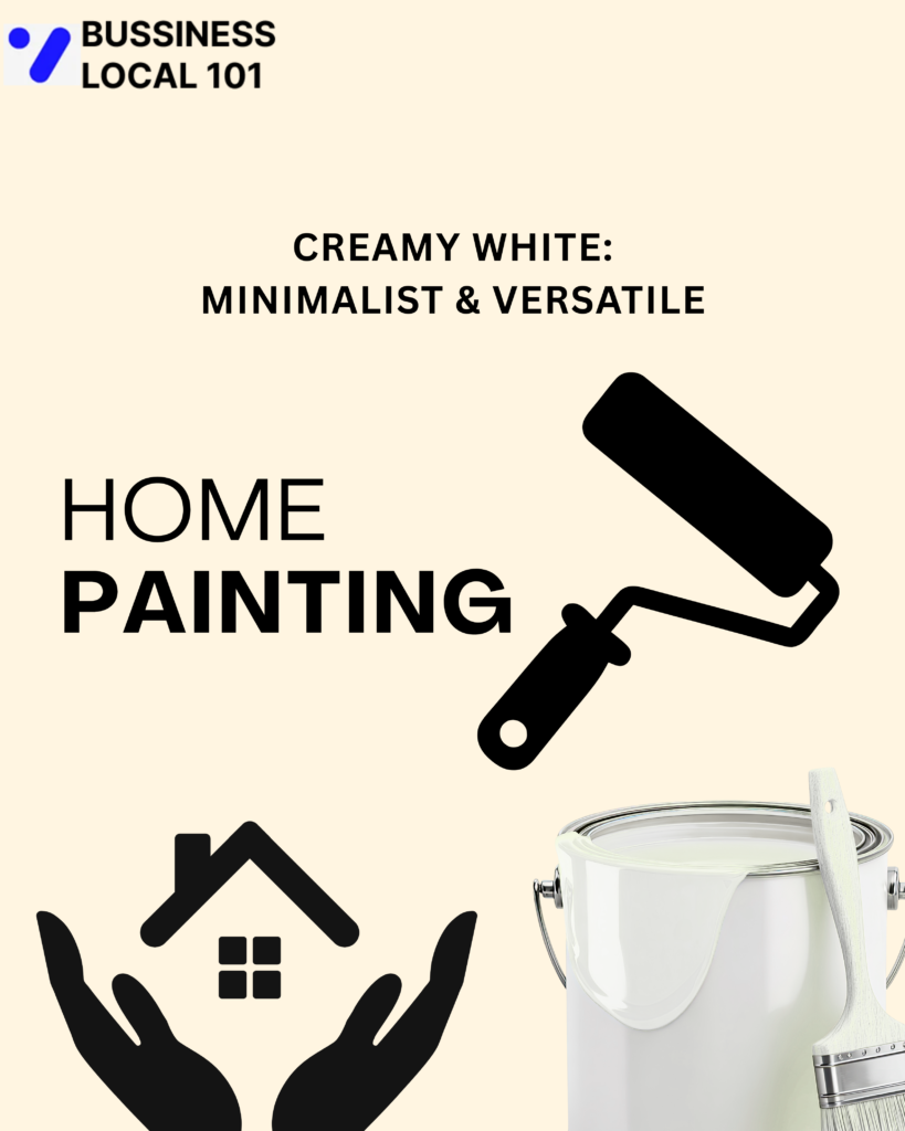 Creamy White: Minimalist & Versatile
