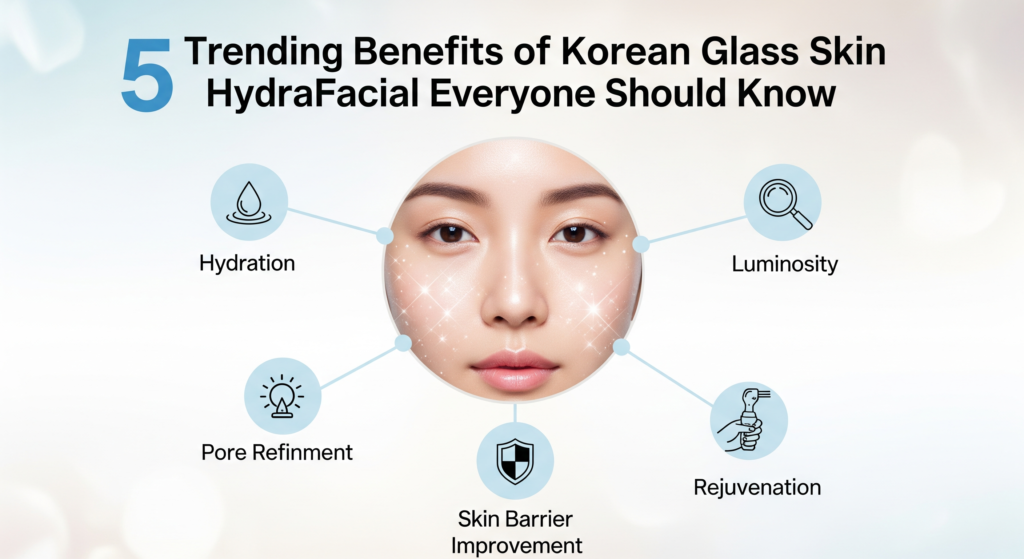 5 Trending Benefits of Korean Glass Skin HydraFacial Everyone Should Know