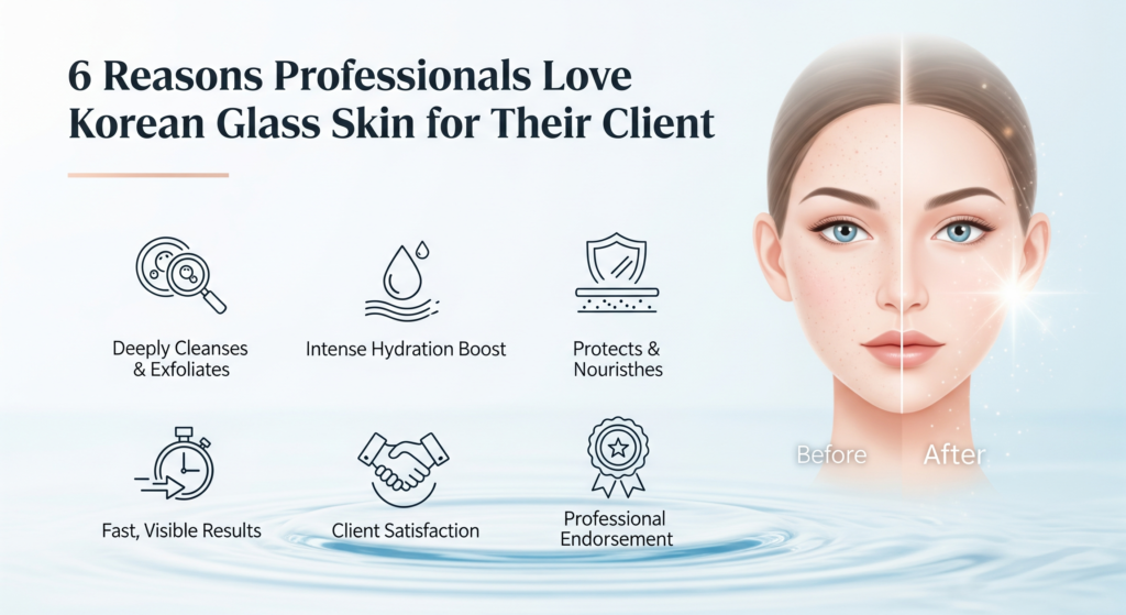 6 Reasons Professionals Love Korean Glass Skin HydraFacial for Their Clients